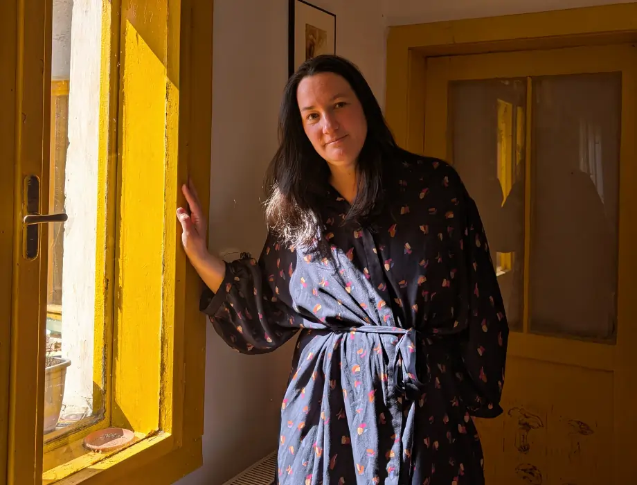 Martina Trchová ve svém ateliéru