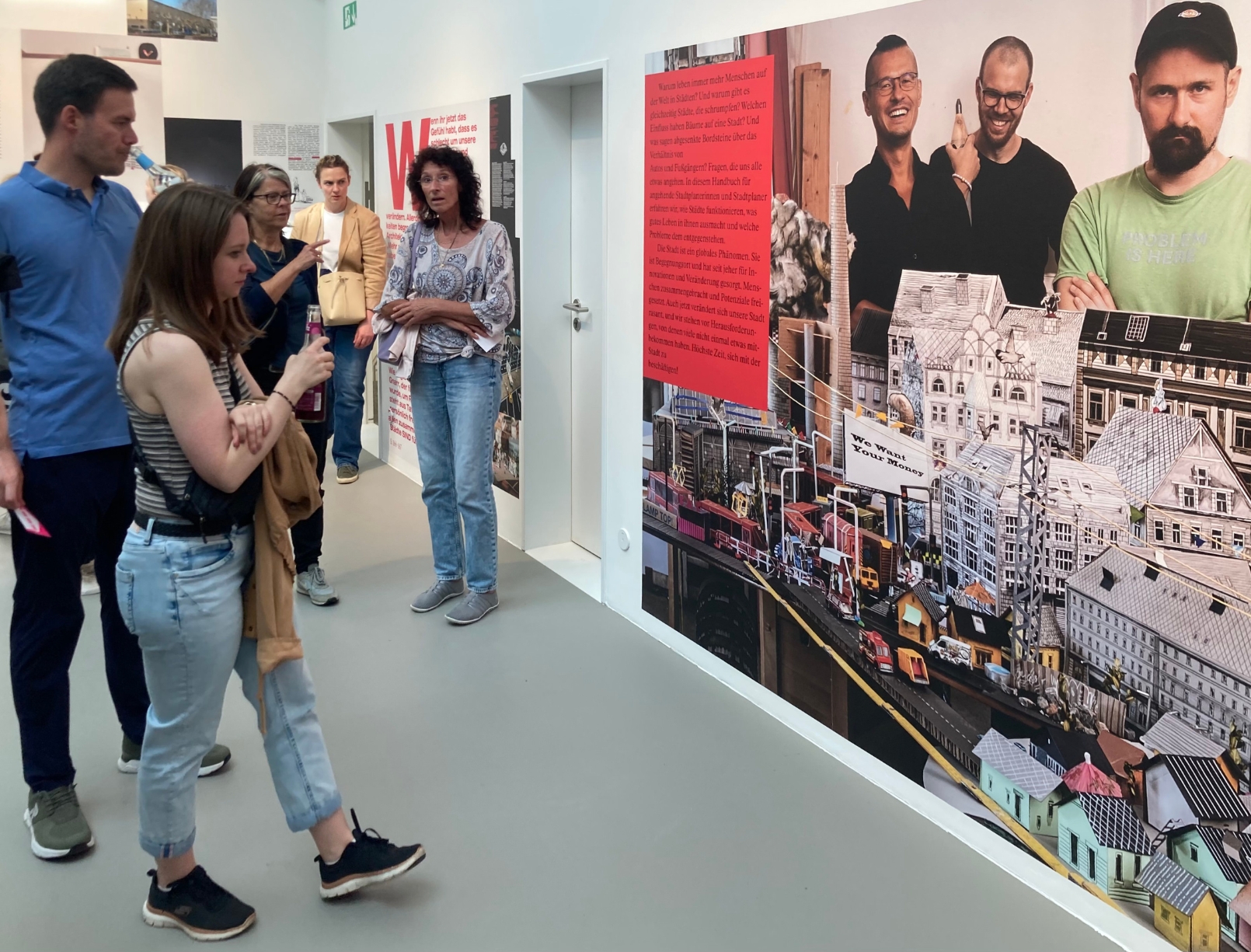 Výstava Město pro každého ve Frankfurtu nad Mohanem