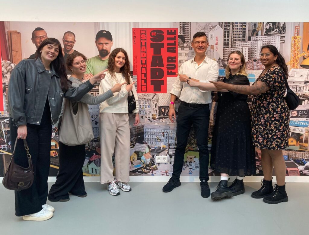 Výstava Město pro každého ve Frankfurtu nad Mohanem