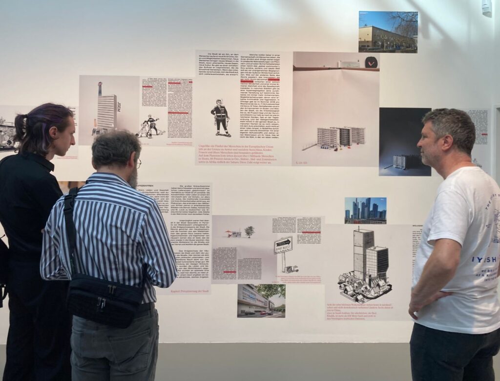 Výstava Město pro každého ve Frankfurtu nad Mohanem