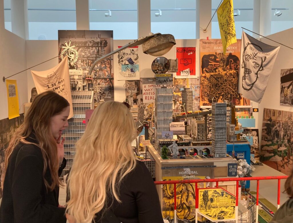 Výstava Město pro každého ve Frankfurtu nad Mohanem