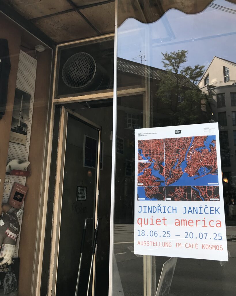 Výstava Jindřicha Janíčka v mnichovském Café Kosmos