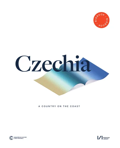 Umschläge des Wettbewerbsbuchs Bid Book - Titel Tschechische Republik und Logo, alles auf weißem Hintergrund