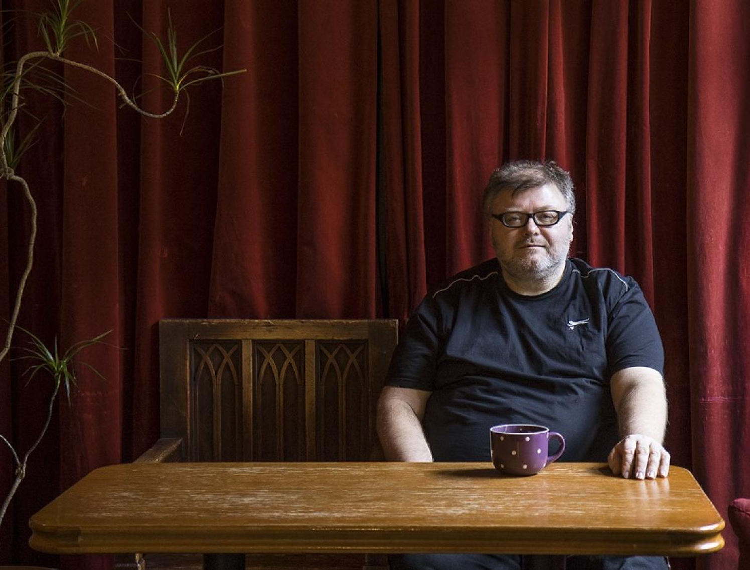 Spisovatel Petr Stančík, fotil David Konečný