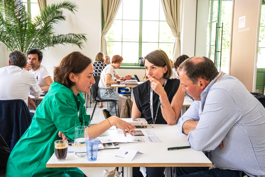 Veronika Chaloupková na Světě knihy 2025, fotila Jitka Hanušová