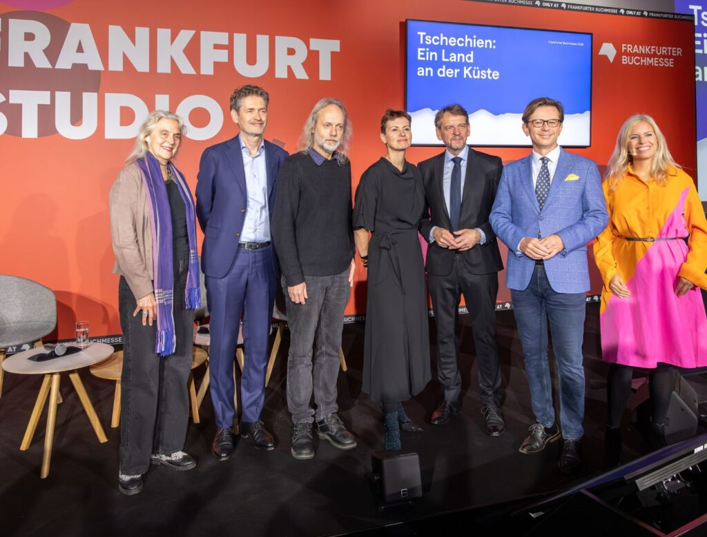 Frankfurtský knižní veletrh 2025, tisková konference Czechia 2026, foto: Pavel Němec