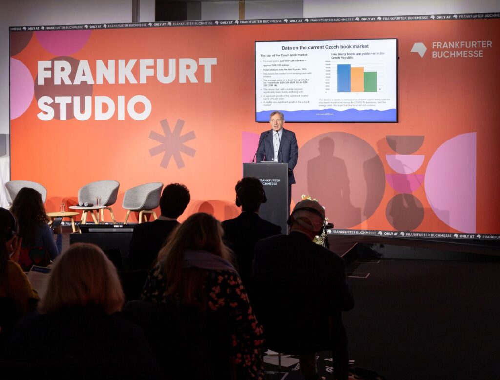 Frankfurtský knižní veletrh 2025, tisková konference Czechia 2026, foto: Pavel Němec