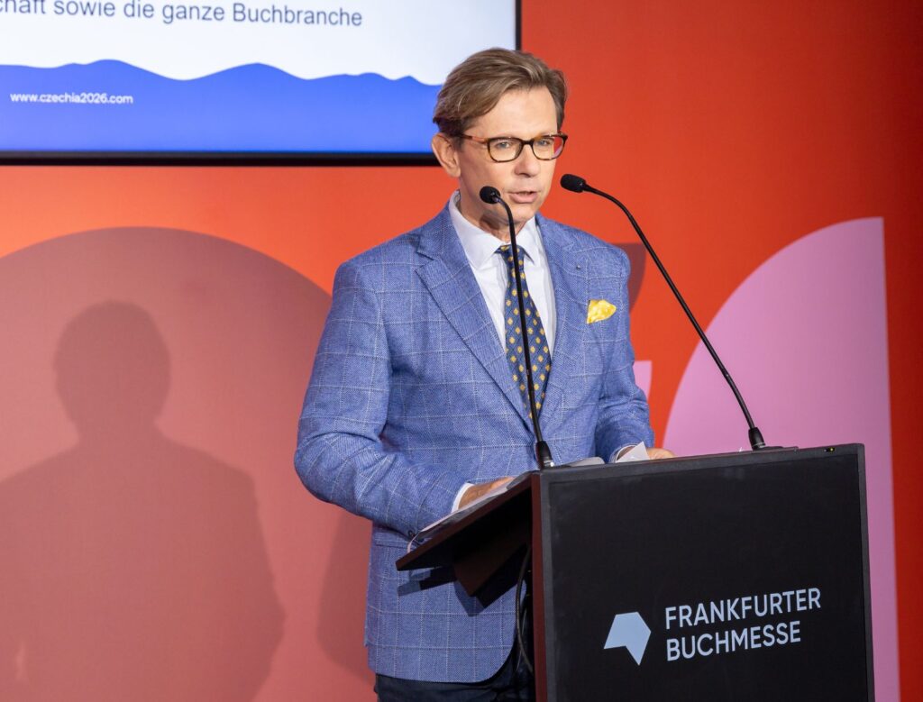 Frankfurtský knižní veletrh 2025, tisková konference Czechia 2026, foto: Pavel Němec